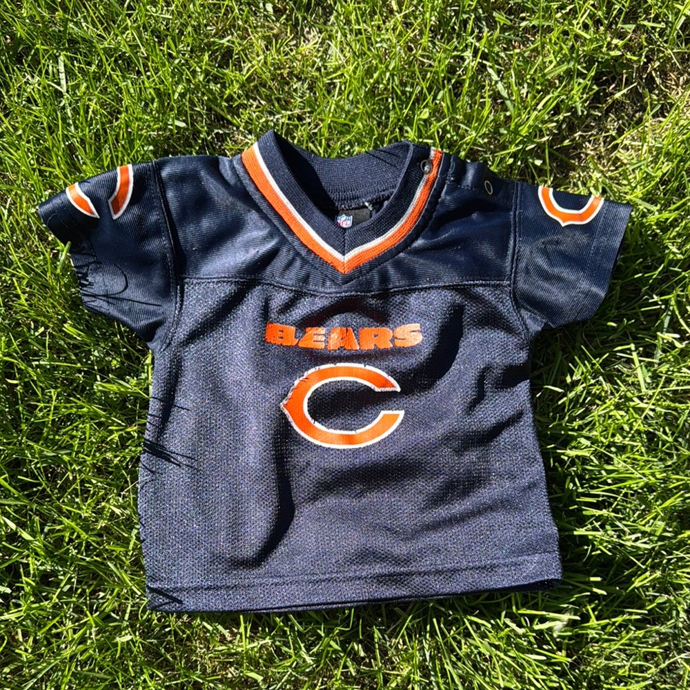 Chicago Bears Kids Navy Blue Jersey 12 Months